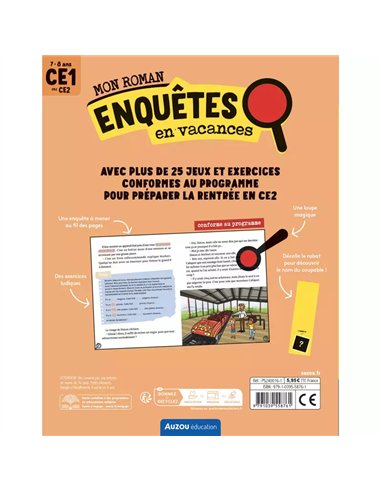 Mon roman - Enquêtes ce1 - Mystère sur le grand 8