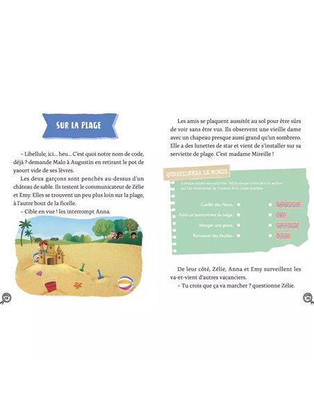 Mon roman - Enquêtes cp - Le voleur du camping
