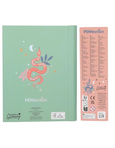 Carnet Créatif PENfection Serpent