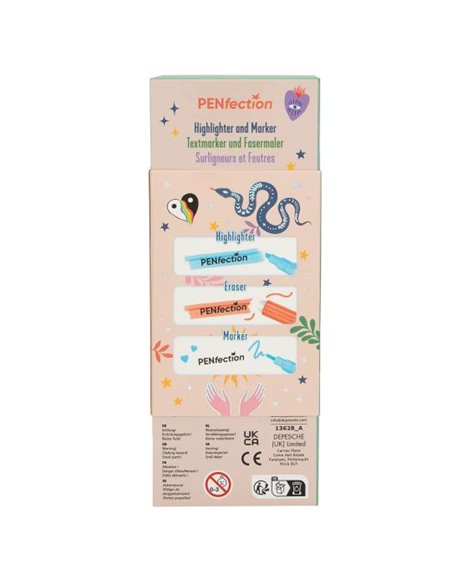 Set Surligneur et Marqueur PENfection