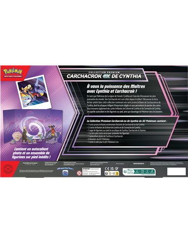 Pokémon : Coffret Premium Carchacrok-ex Juin 25