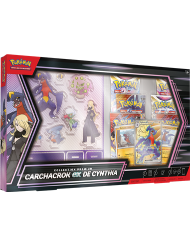 Pokémon : Coffret Premium Carchacrok-ex Juin 25