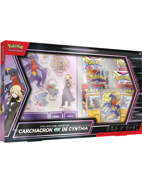 Pokémon : Coffret Premium Carchacrok-ex Juin 25