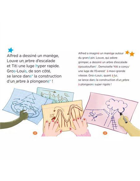 Mes lectures du cp avec loup - Un parc d'attractions pas comme les autres