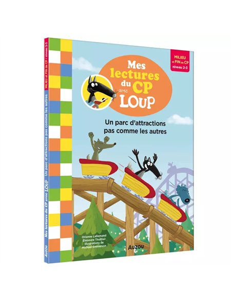 Mes lectures du cp avec loup - Un parc d'attractions pas comme les autres
