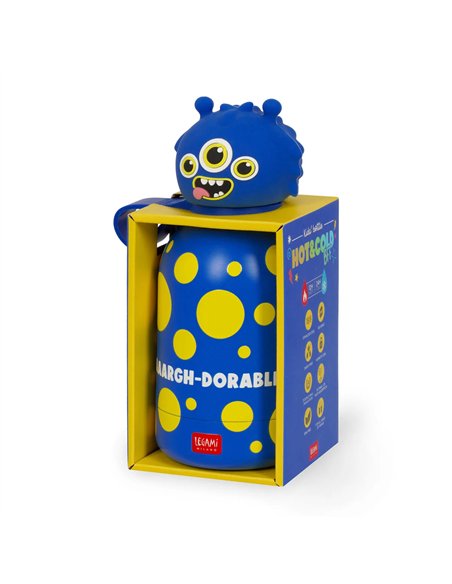 GOURDE ISOTHERME POUR ENFANT - KIDS BOTTLE - MONSTER - Legami