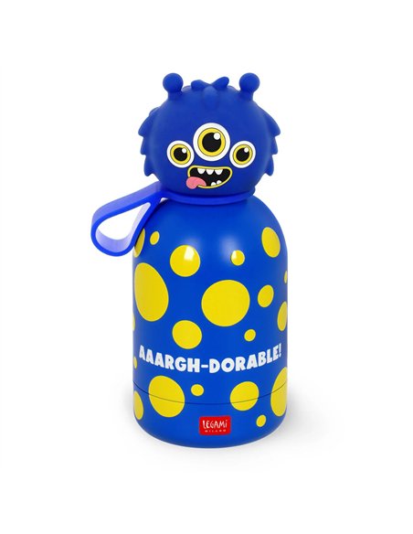 GOURDE ISOTHERME POUR ENFANT - KIDS BOTTLE - MONSTER - Legami