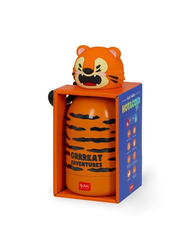 GOURDE ISOTHERME POUR ENFANT - KIDS BOTTLE - TIGER - legami