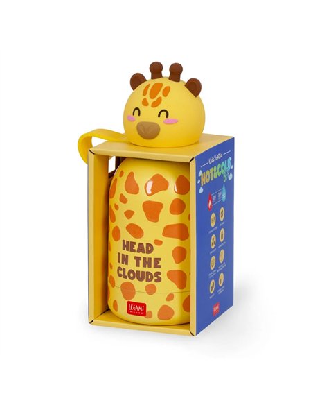 GOURDE ISOTHERME POUR ENFANT - KIDS BOTTLE - GIRAFFE - Legami