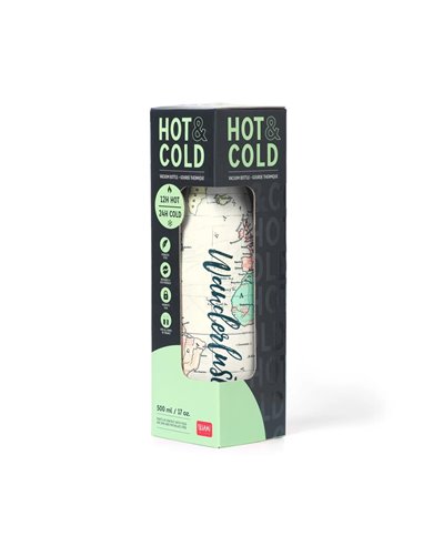 Bouteille Thermique 500 Ml - Hot&Cold travel - legami