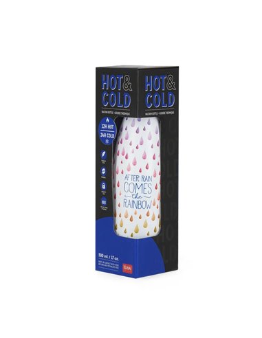 Bouteille Thermique 500 Ml - Hot&Cold after rain - legami
