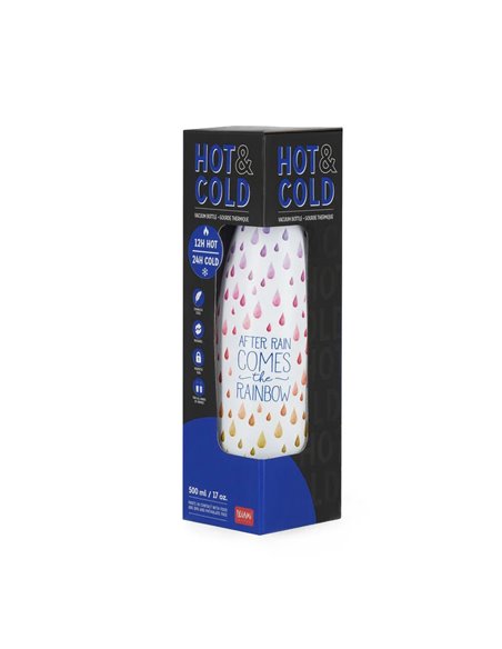 Bouteille Thermique 500 Ml - Hot&Cold after rain - legami