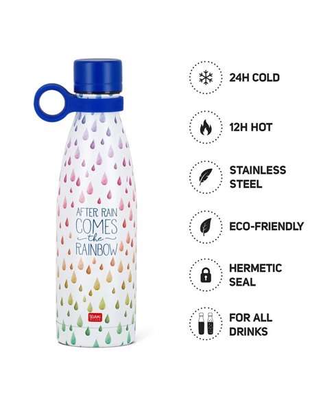 Bouteille Thermique 500 Ml - Hot&Cold after rain - legami
