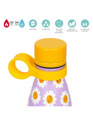 Bouteille Thermique 500 Ml - Hot&Cold daisy - legami