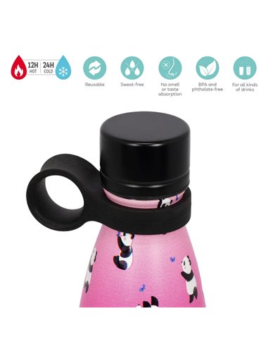 Bouteille Thermique 500 Ml - Hot&Cold panda - legami