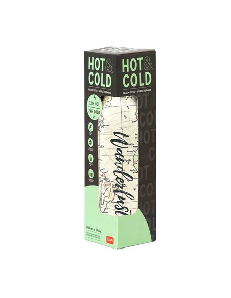 Bouteille Thermique 800 Ml - Hot&Cold travel - legami