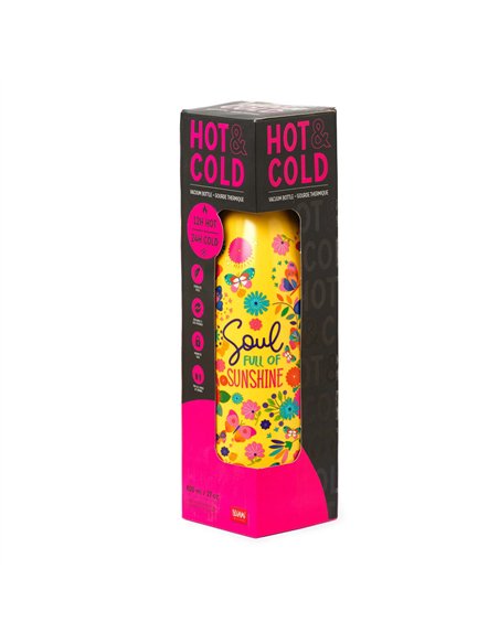 Bouteille Thermique 800 Ml - Hot&Cold sunshine - legami