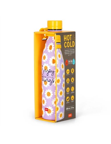 Bouteille Thermique 800 Ml - Hot&Cold daisy - legami