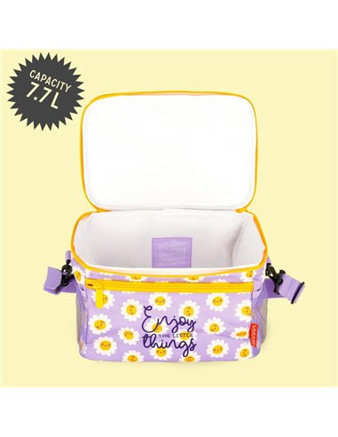 Sac à Repas lunch bag 7.7L daisy - legami