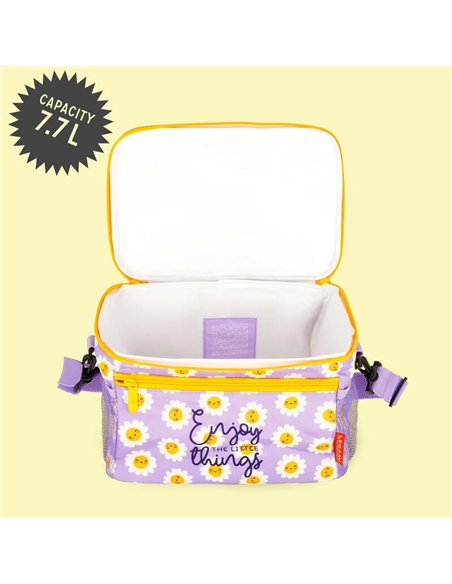 Sac à Repas lunch bag 7.7L daisy - legami