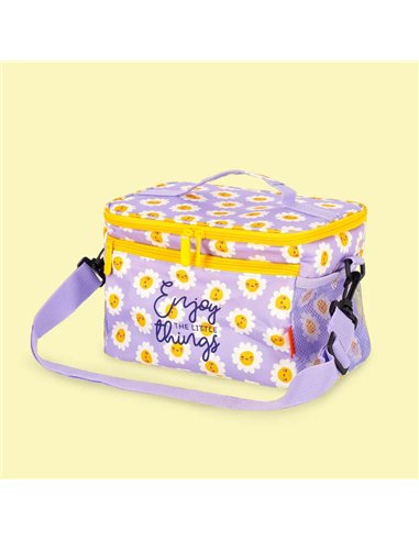 Sac à Repas lunch bag 7.7L daisy - legami