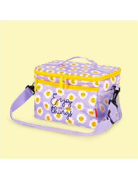 Sac à Repas lunch bag 7.7L daisy - legami