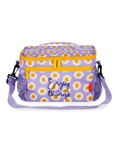 Sac à Repas lunch bag 7.7L daisy - legami