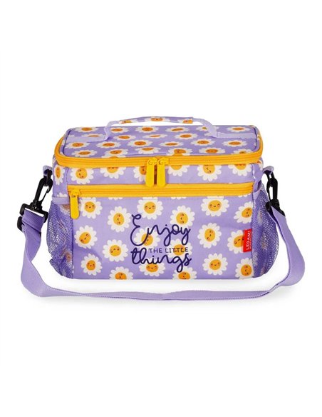 Sac à Repas lunch bag 7.7L daisy - legami