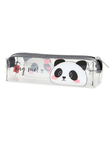 Trousse Transparente - Pencil Case panda - legami