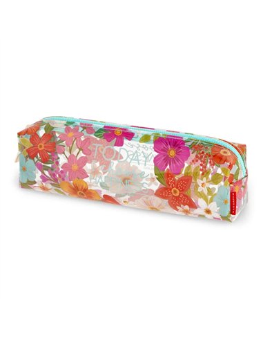Trousse Transparente - Pencil Case flowers - legami