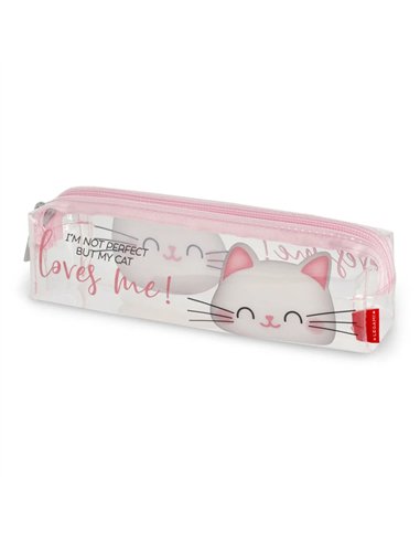 Trousse Transparente - Pencil Case kitty - legami
