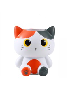 Porte-stylo 3D ORANGE CAT - itotal