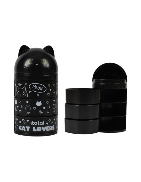 Organisateur de bureau vertical BLACK CAT - itotal