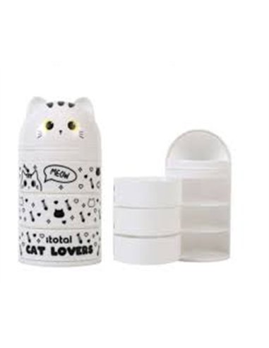 Organisateur de bureau vertical WHITE CAT - itotal