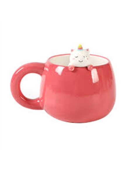 Tasse en Céramique avec breloque UNICORN - itotal