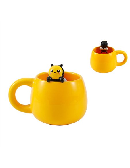 Tasse en Céramique avec breloque BEE - itotal