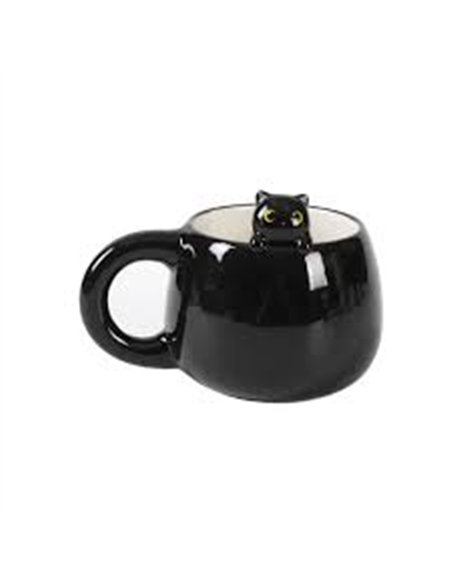 Tasse en Céramique avec breloque BLACK CAT - itotal