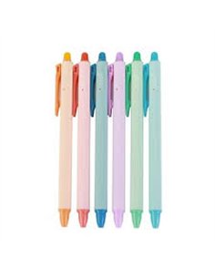 Stylo Effaçable set 6 couleurs - itotal 2