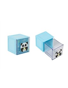 Organisateur de bureau cube panda - itotal