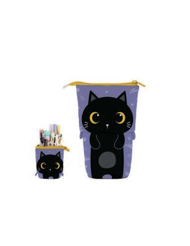 Trousse pop-up chat noir - itotal
