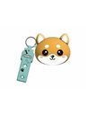 orte-clés avec Porte-monnaie en Silicone chien shiba - itotal