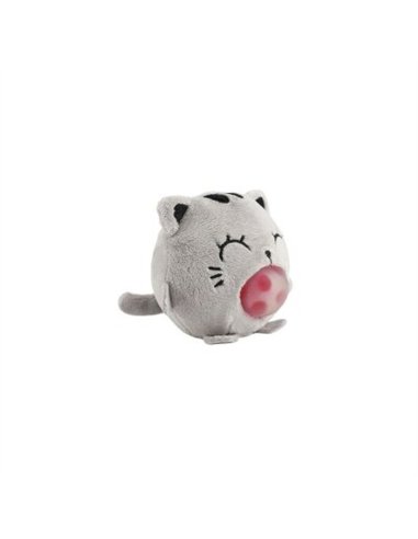 Balle squishy chat gris - itotal