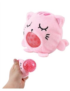 Balle squishy chat rose - itotal