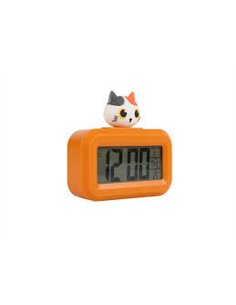 Réveil chat orange - itotal