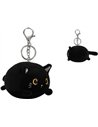 Porte-clés plush chat noir - itotal