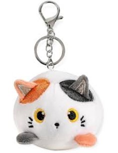 Porte-clés plush chat orange - itotal 2