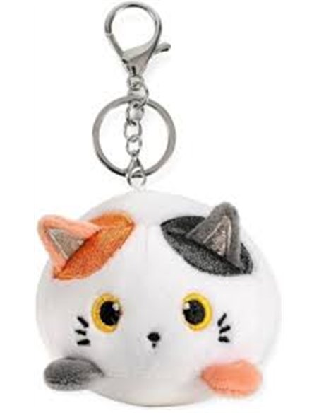 Porte-clés plush chat orange - itotal