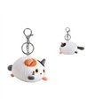 Porte-clés plush chat orange - itotal