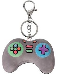 Porte-clés plush gris - itotal