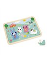 Puzzle en bois A la ferme 24 pièces - Janod